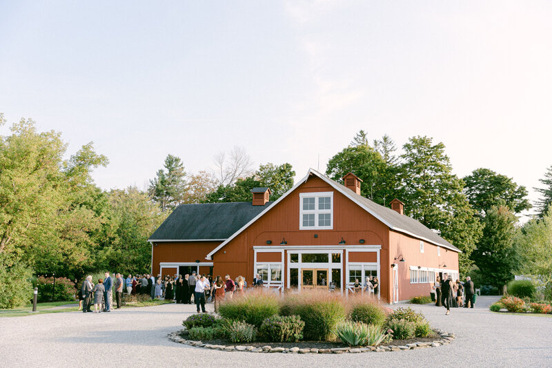 Red Barn event venue in Upstate New York