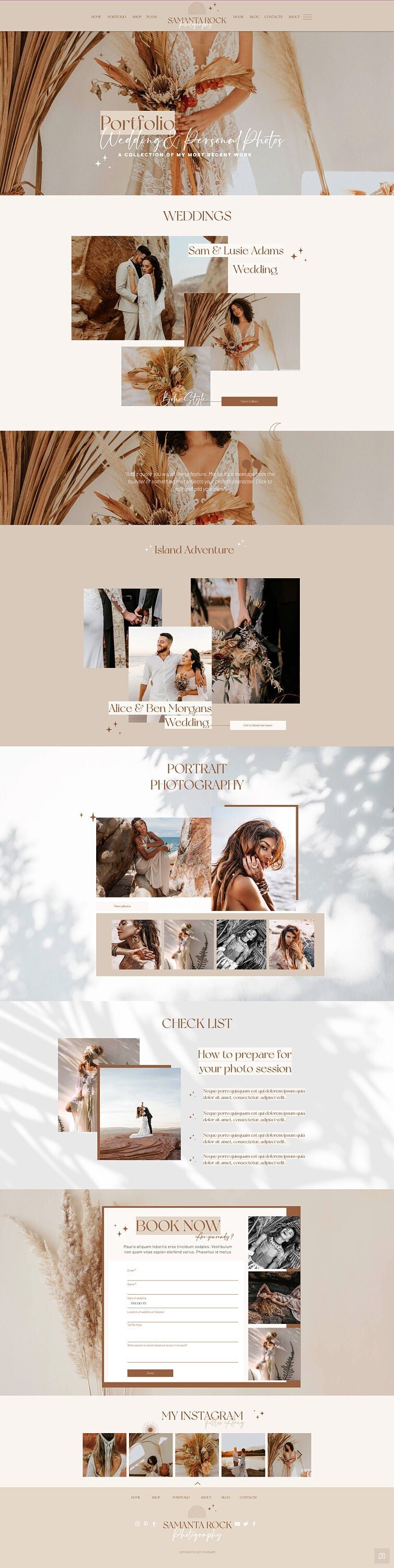Choose a Wix Photography website template to start creating your stunning website