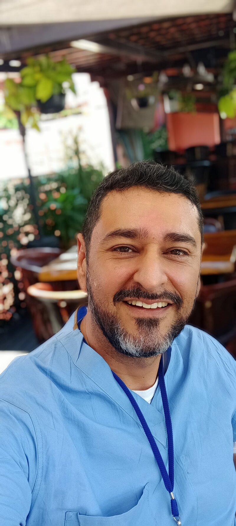 Jorge Cedillo, a San Miguel de Allende-based physical therapist, photographed at his studio where he offers reflexology, aromatherapy, and energy balancing.