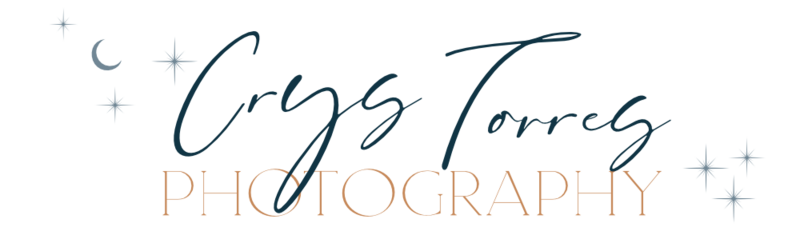 logo promoting Crys Torres Photography. Hudson Valley Wedding Photographer.