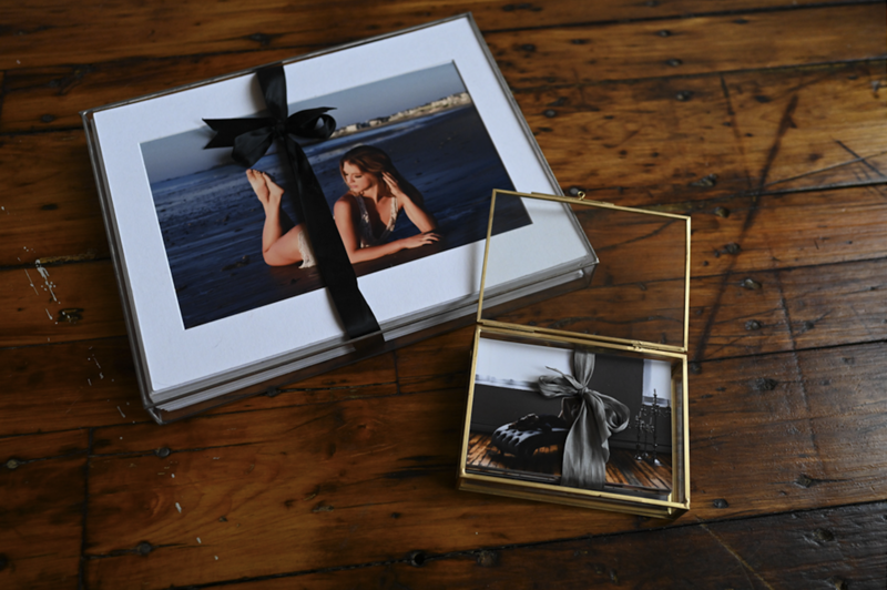 Silver and Gold Folio Box