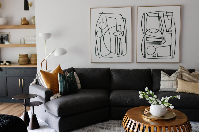 Marietta Custom Basement Build - Mid Century RetreatAG8