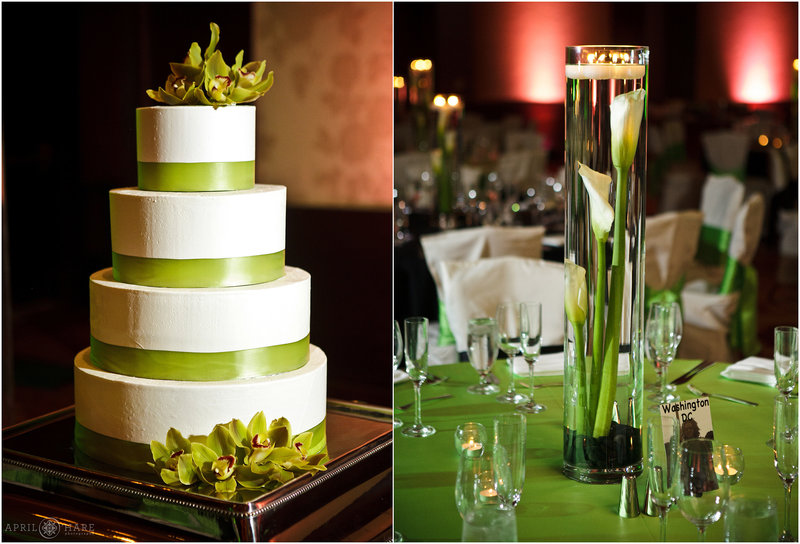 Green-Orchids-and-White-Lily-Wedding-Decor-at-Ritz-Carlton-Denver-Colorado
