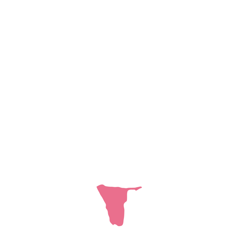 Namibia Map - Breathe Africa Travel