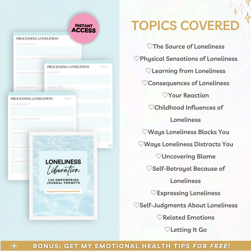 Processing Loneliness Journal Prompts ETSY LISTING (2)5