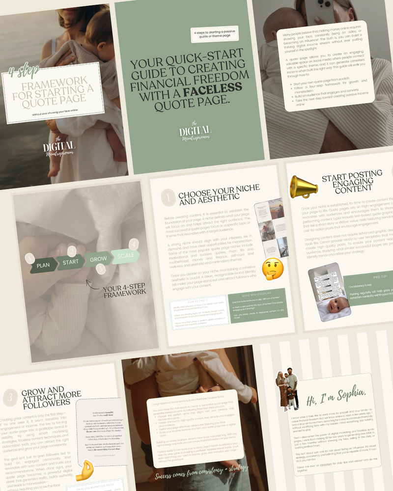 Lead Magnet for Starting a Quote Page and DWA