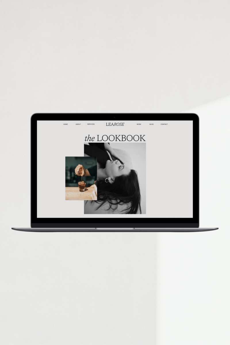 Showit Website Template dd lea4