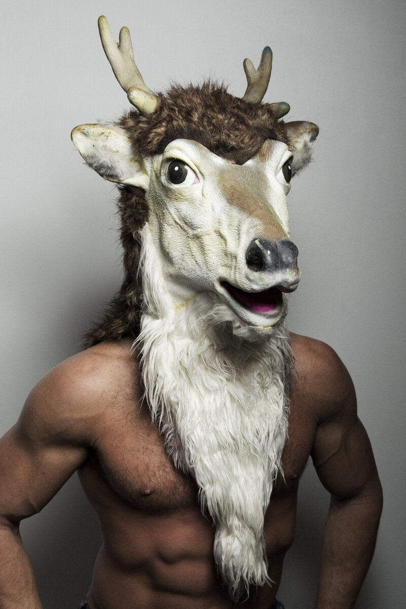 Brent Ray Fraser Mr Deer - photographed by Adrian O'brien 2011