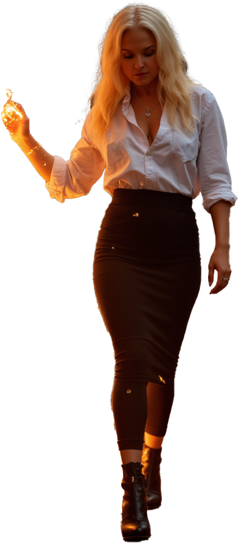 Buffy walked through fire