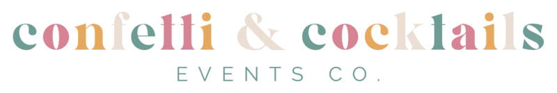 Confetti & Cocktails Events Co. logo