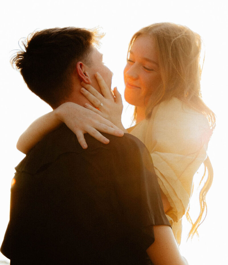 couple looking at each other