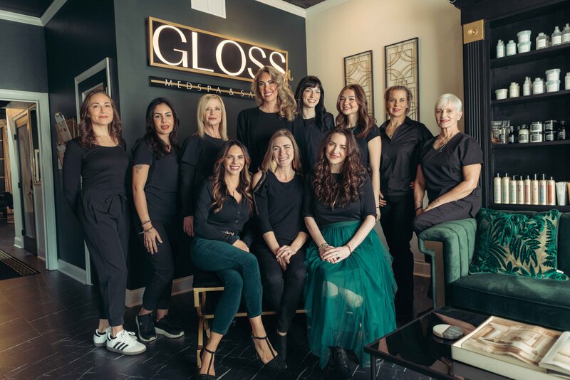 Gloss RVA Med Spa and Salon team of licensed estheticians and stylists in Richmond, VA