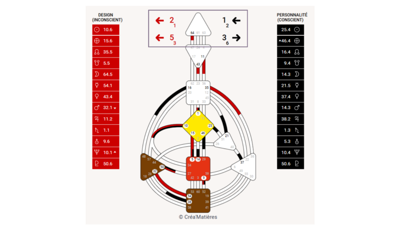 Formation types énergétiques Human Design - Photo de présentation avec un ordinateur portable ouvert sur un bureau