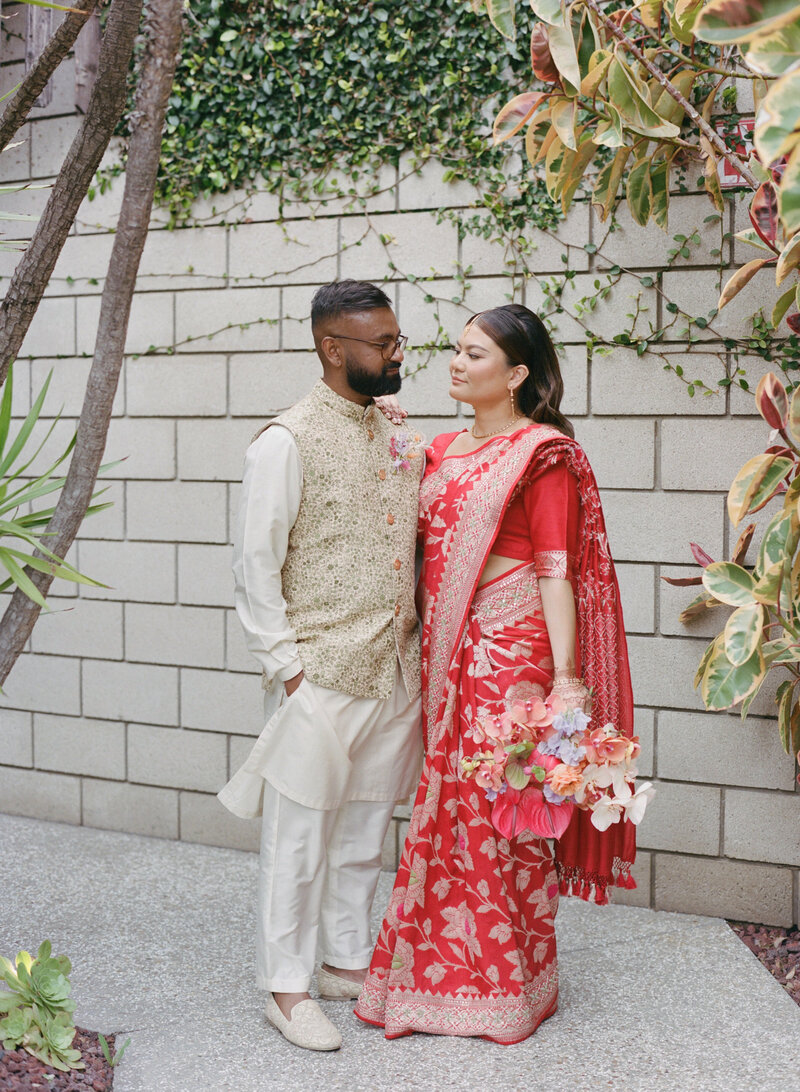 Indian Fusion Wedding At SmogShoppe Los Angeles