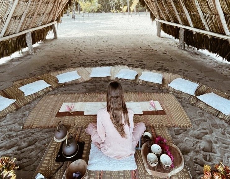 Emma Potz is a devoted student of the Leaf, practicing Cha Dao—The Way of Tea—under the lineage of the Tea Sage Hut in Taiwan, honoring tea as a path of mindfulness and sacred service.