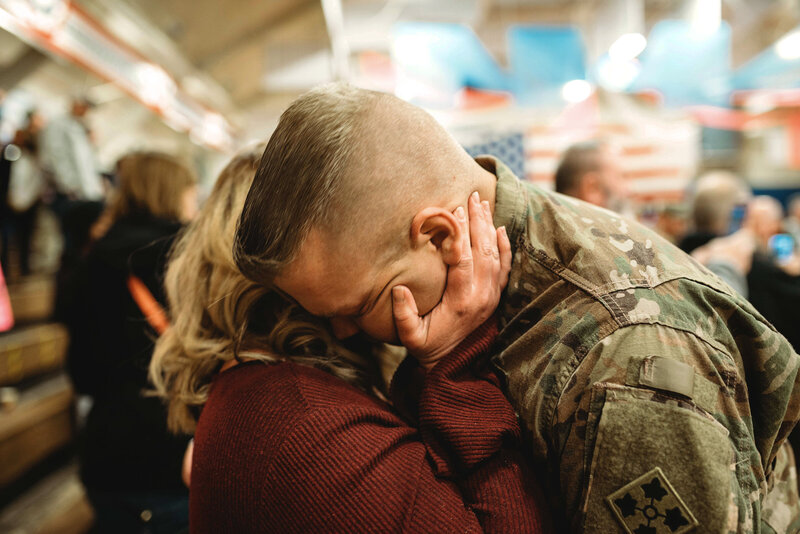 Military Homecoming Photographer