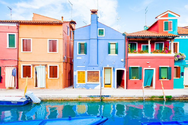 Photos of Burano, Italy by Kyle Goldie Gallerie