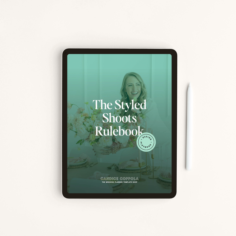 The Styled Shoots Rulebook