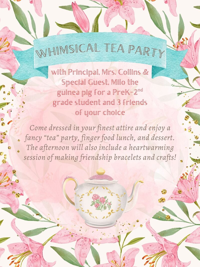 Whimsical Tea Party with Mrs. Collins