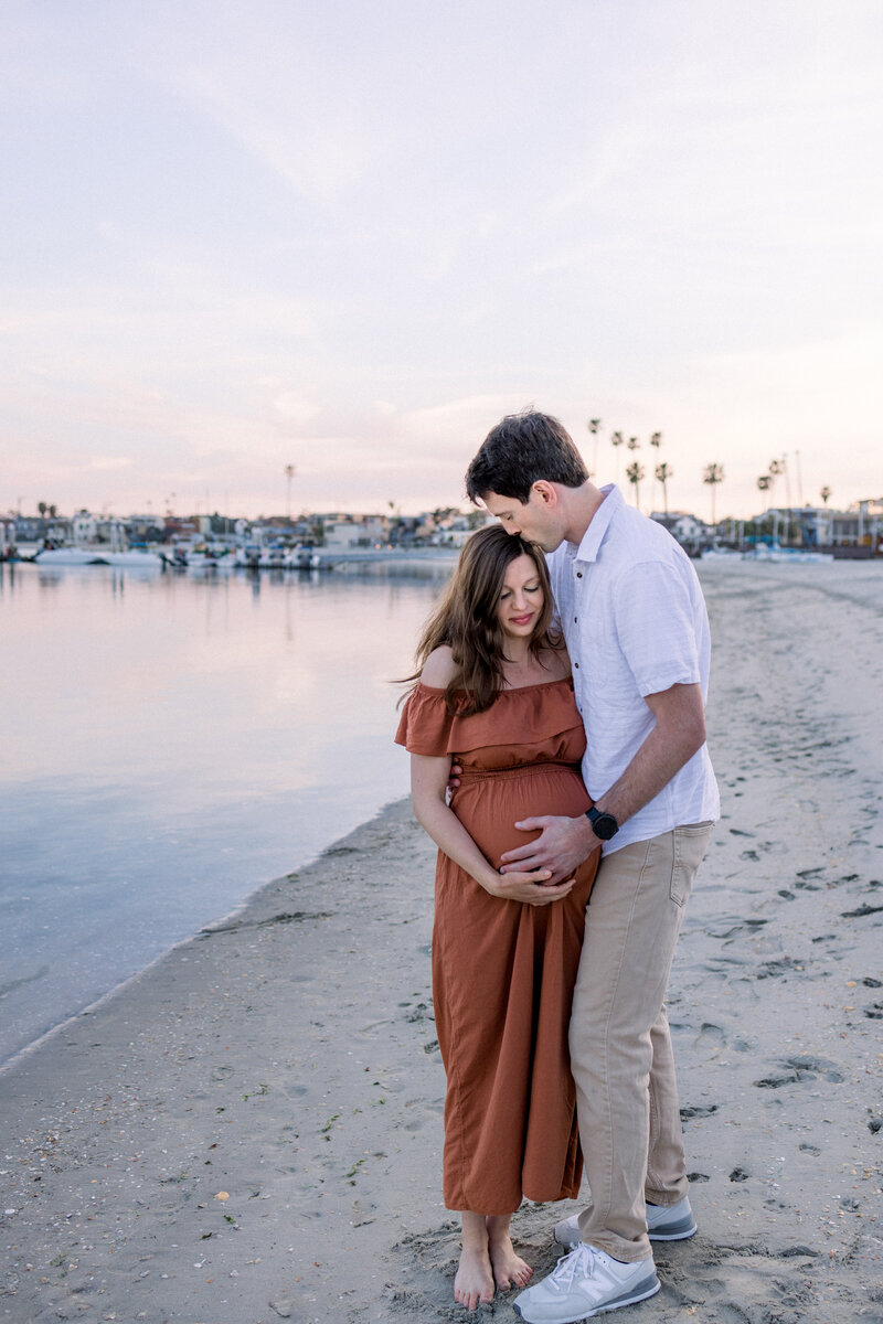 San Diego Beach Maternity Portraits-29