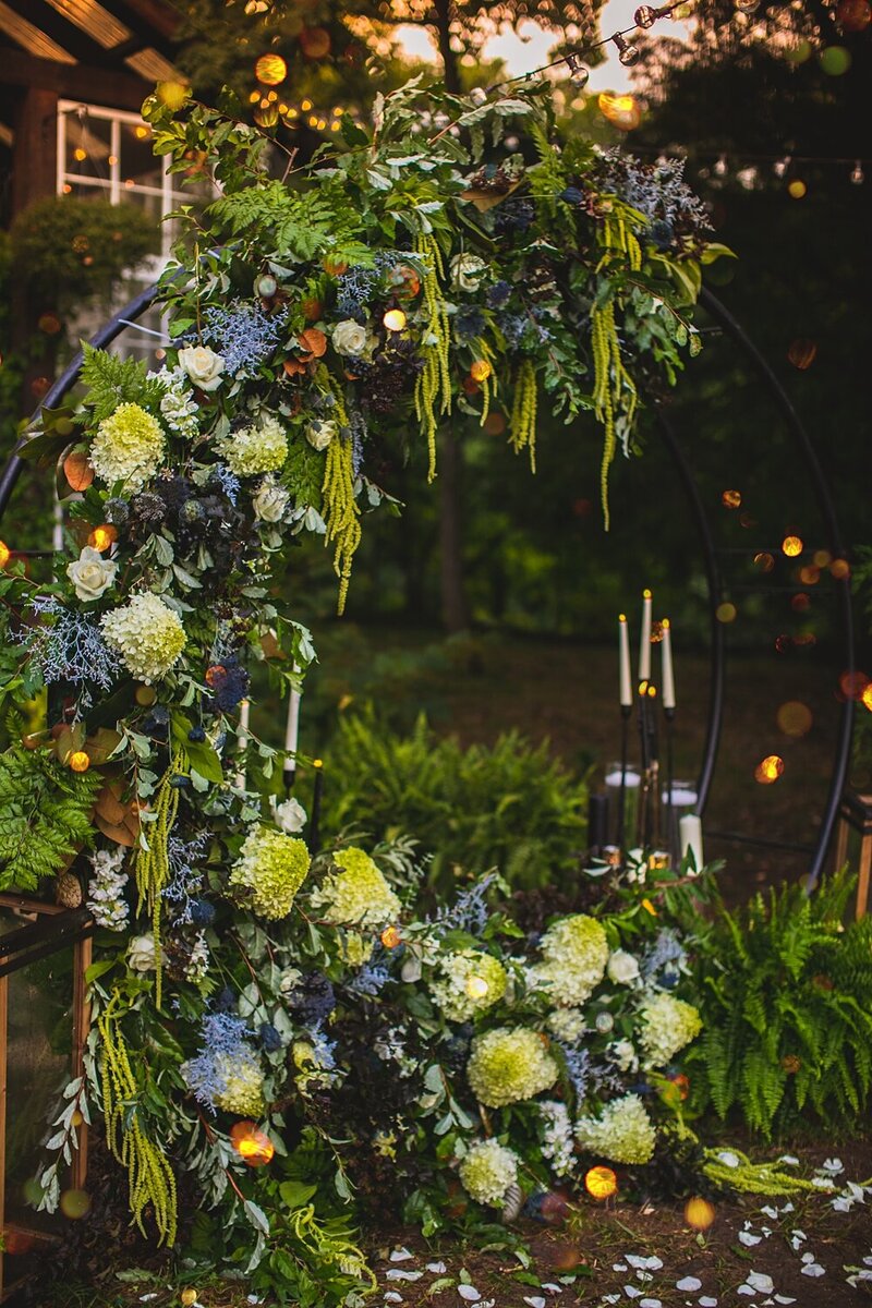Romantic Candlelight Wedding Venue Virginia Greenhouse_0013