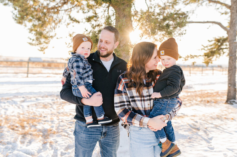 Alberta Winter Family Photos