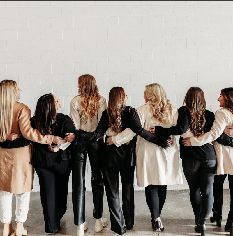 Image from The Aesthetic Edit's portfolio showcasing the website design for The Bold Babe Society, a group supporting female-owned businesses and fostering a collaborative community of empowered women.
