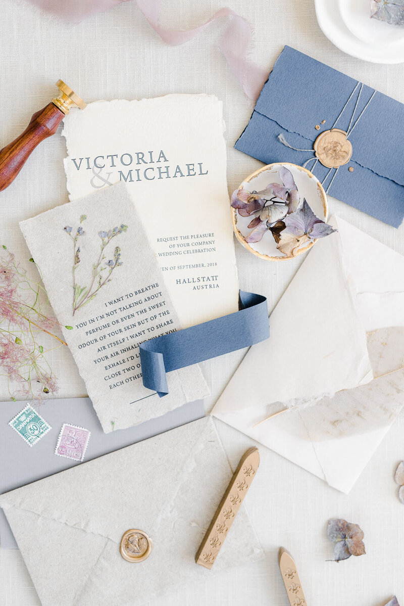 Wedding Flat lay Details | Wedding Photographer Vienna