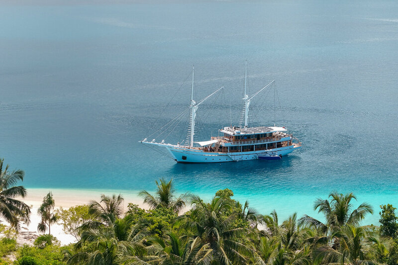 Enjoy personalised service and exceptional comfort onboard Majik, a luxury yacht charter in Indonesia perfect for families.