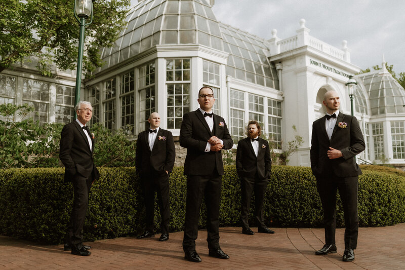 Franklin park conservatory hotel leveque columbus ohio wedding ceremony photographer videographer film documentary midwest -53