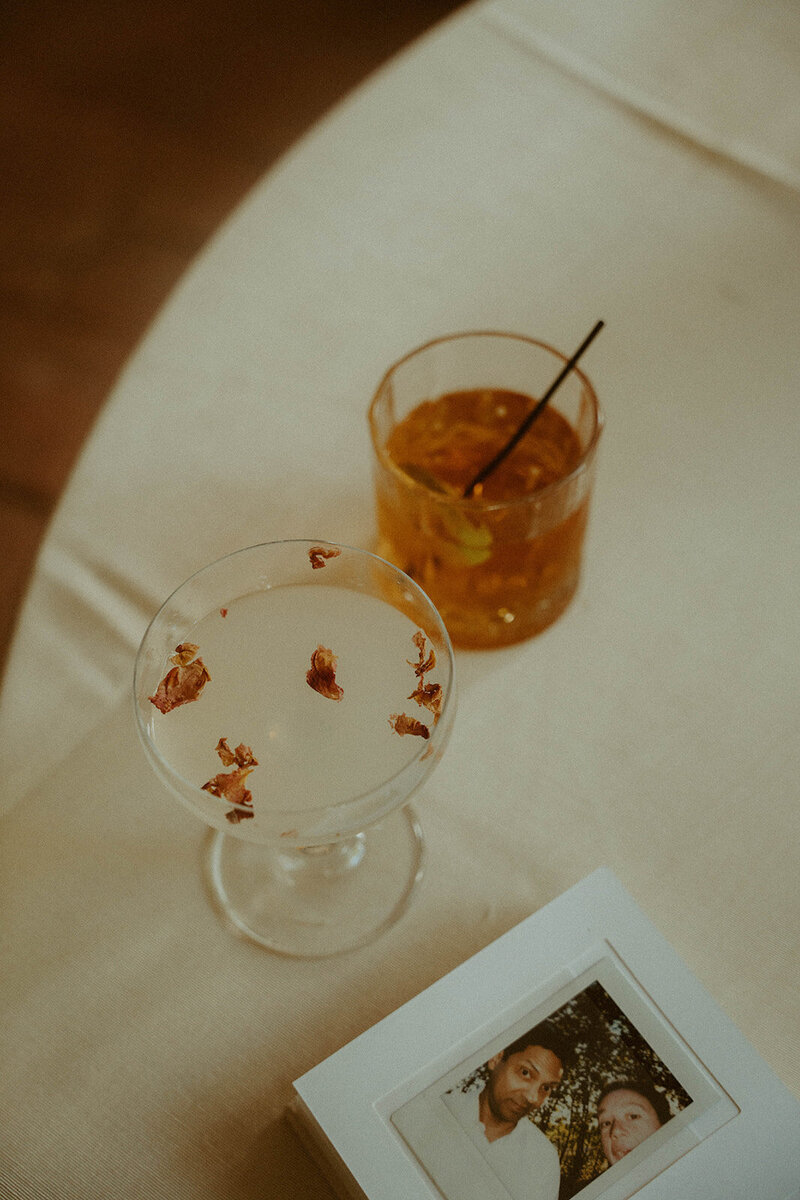 Signature wedding cocktails captured by Pennsylvania wedding photographer