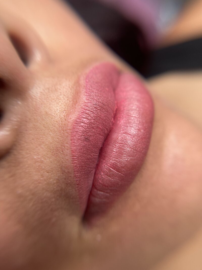pmu lip blush service