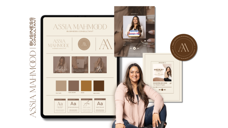 Personal brand consulting services with polished visuals to ensure a strong and recognizable presence across all platforms.