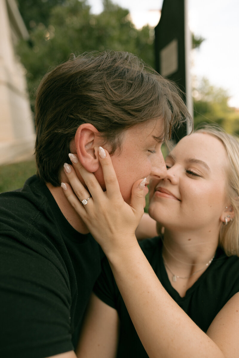 Destination wedding couple is engaged!! 