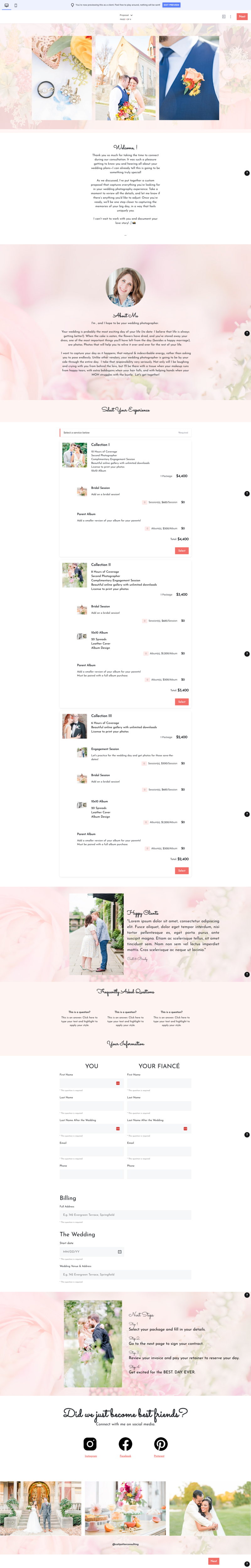 Honeybook Proposal Jan 24 2025