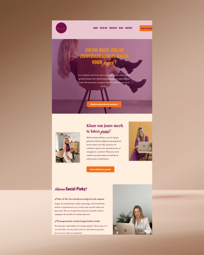 Website laten maken, branding, SEO, Showit website, website en branding voor vrouwelijke ondernemers
