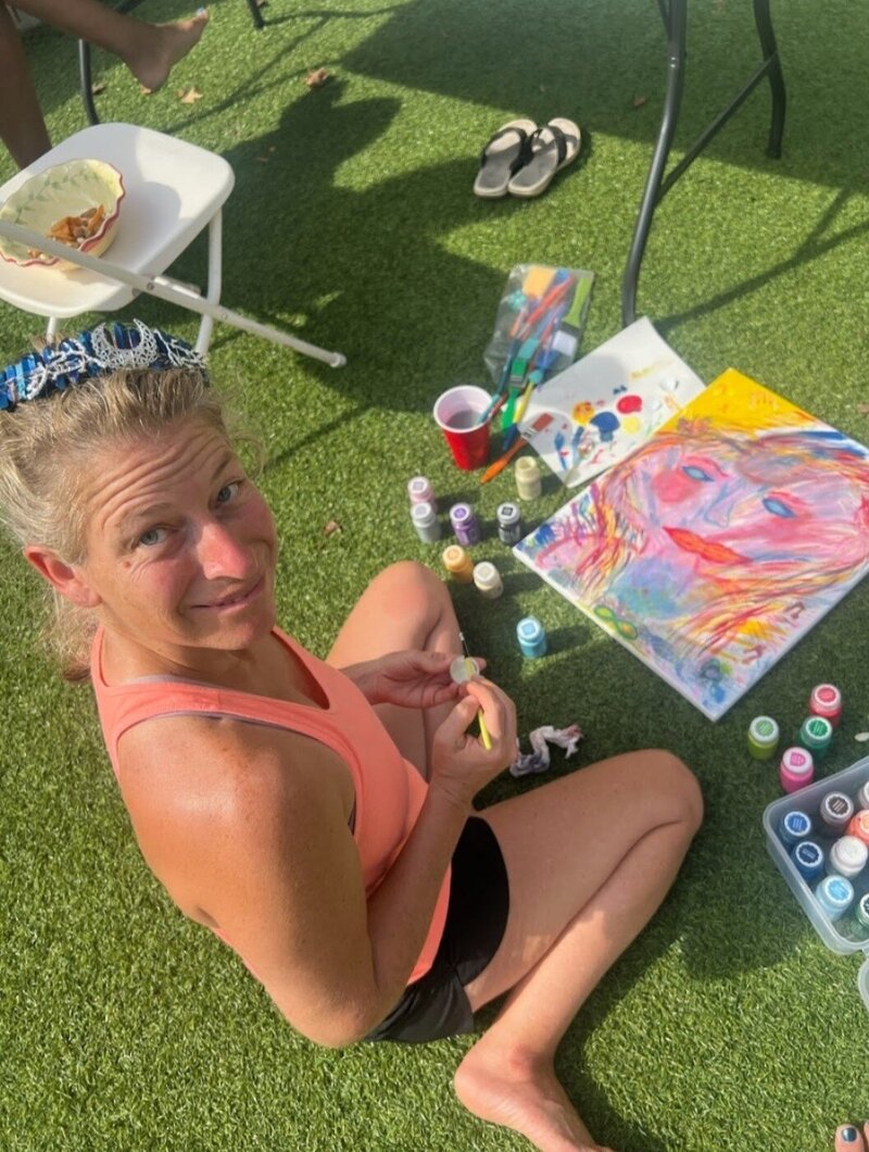 kim painting