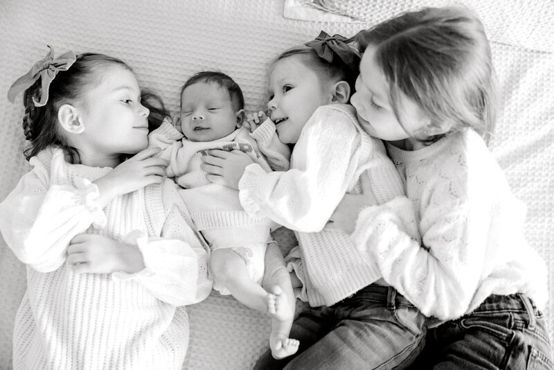 In Home Newborn Photo Session Franklin TN