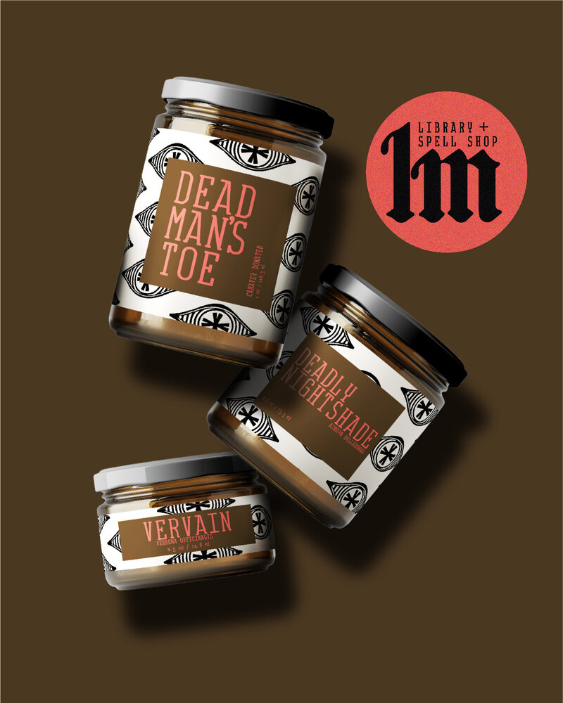 mockup for le metier spell ingredient jar packaging