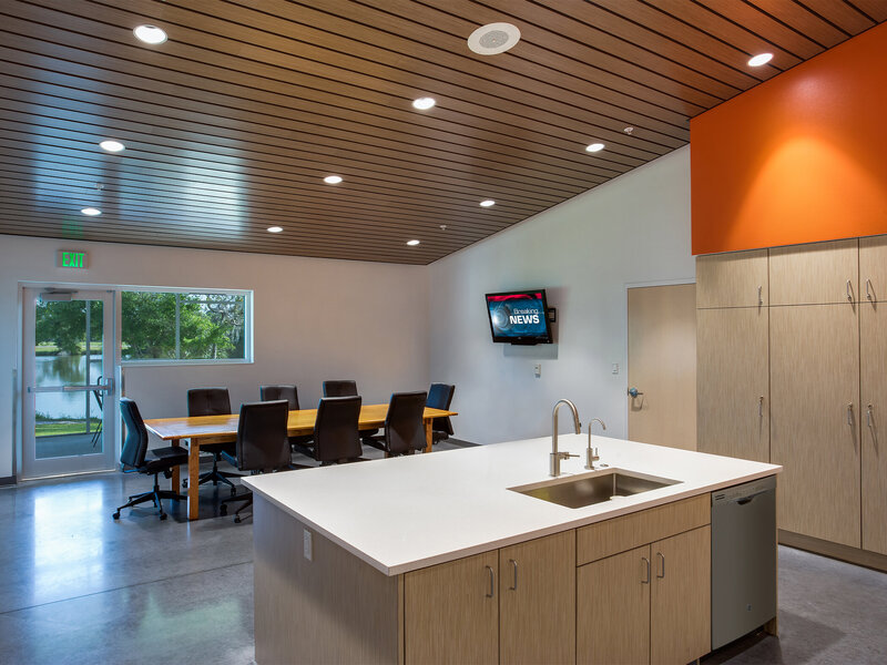 Sweet Sparkman Architecture Sarasota County Fire Station 16 Landscape 2
