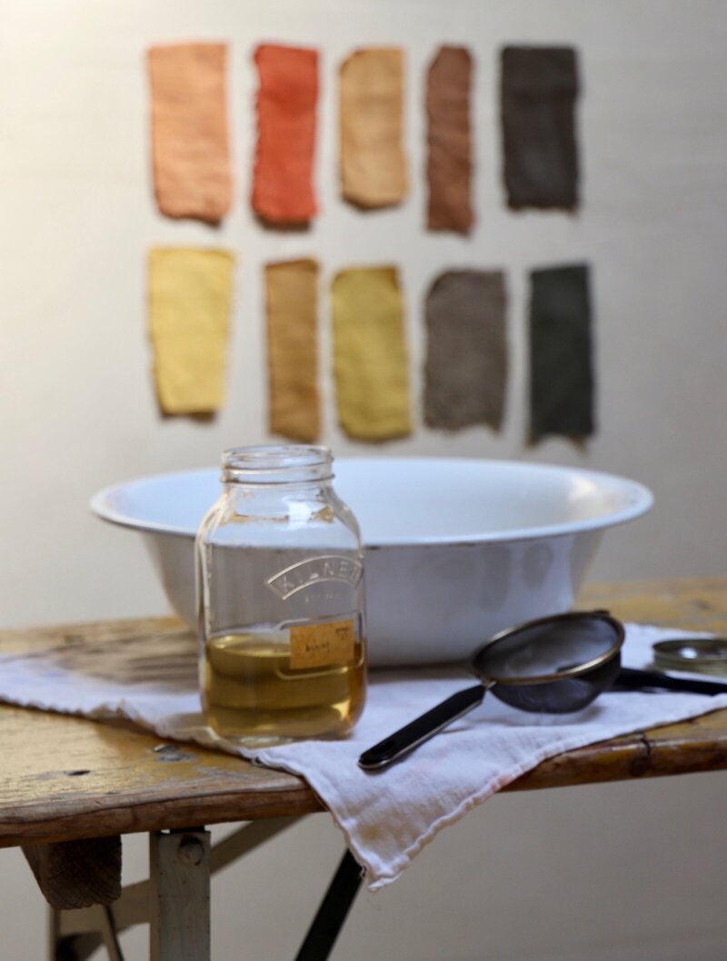 learn how to naturally dye wool