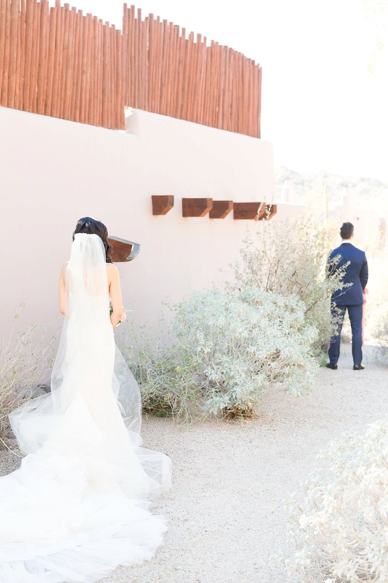 Blush Four Seasons Scottsdale Troon North Wedding | Amy & Jordan Photography