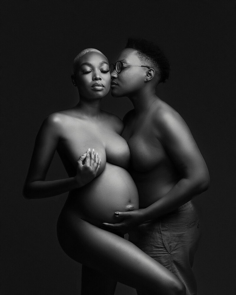 same sex maternity photoshoot