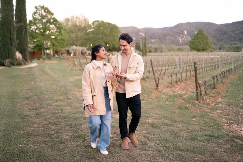 Bastide de Marie Provence Engagement Couple Photo shoot