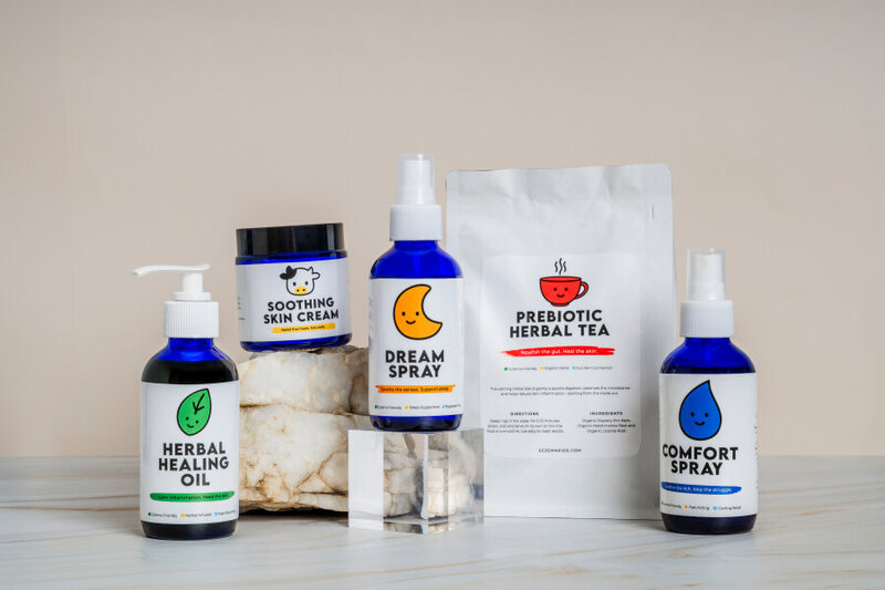 eczema herbal healing oil