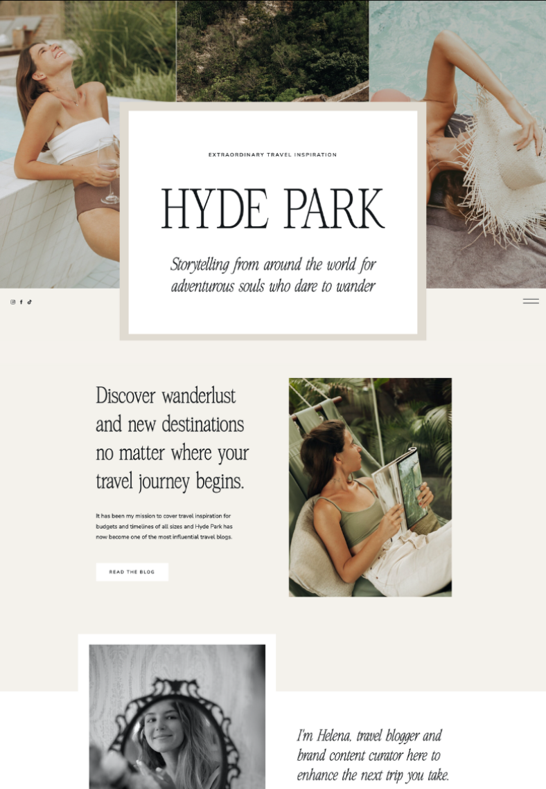 Storymuse Showit Website Template Hyde Park 1