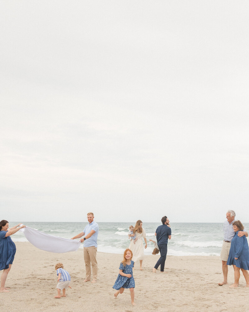 professional maternity photo shoot , taken by Emily DeLuke Photography in Topsail Beach North Carolina