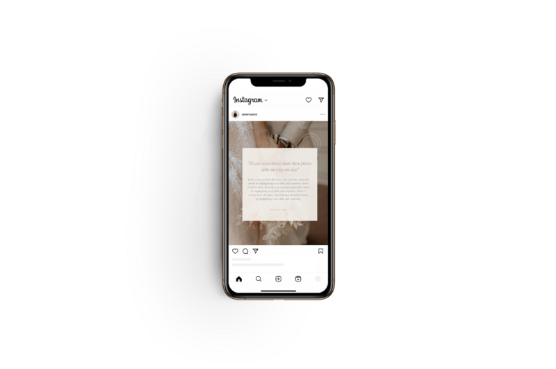 Editorial Instagram templates Wild Willow 4