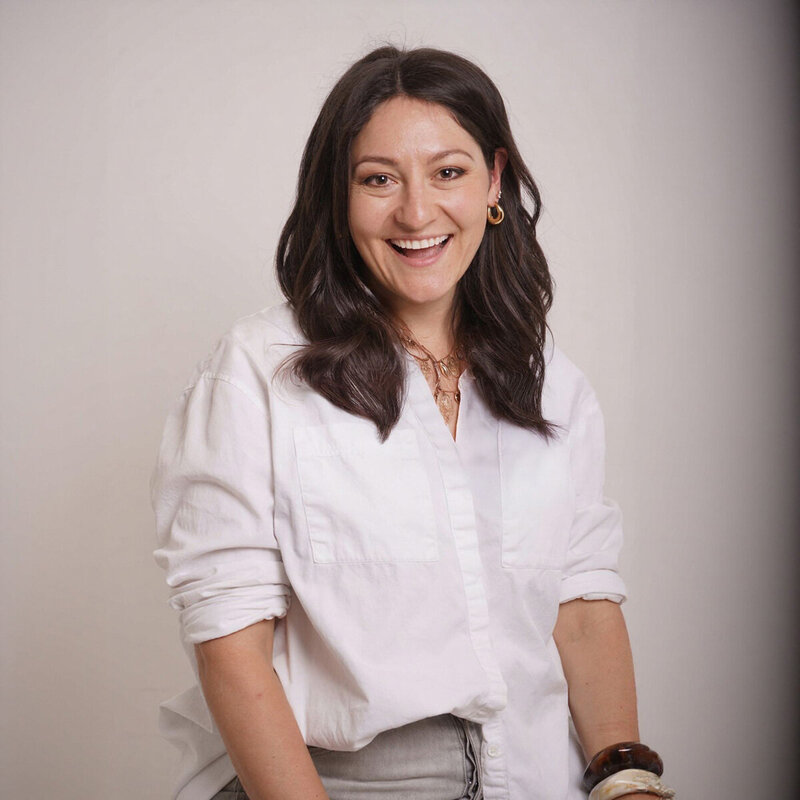 Chloe'sv headshot on white backdrop