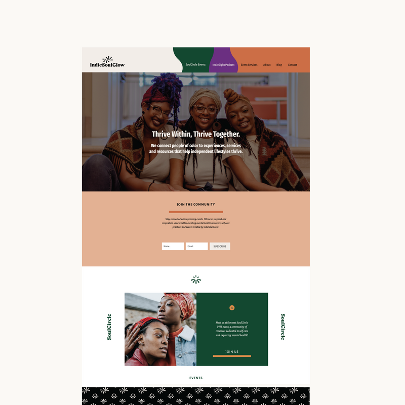 Custom branding and websites for women entrepreneurs and purpose-driven businesses.